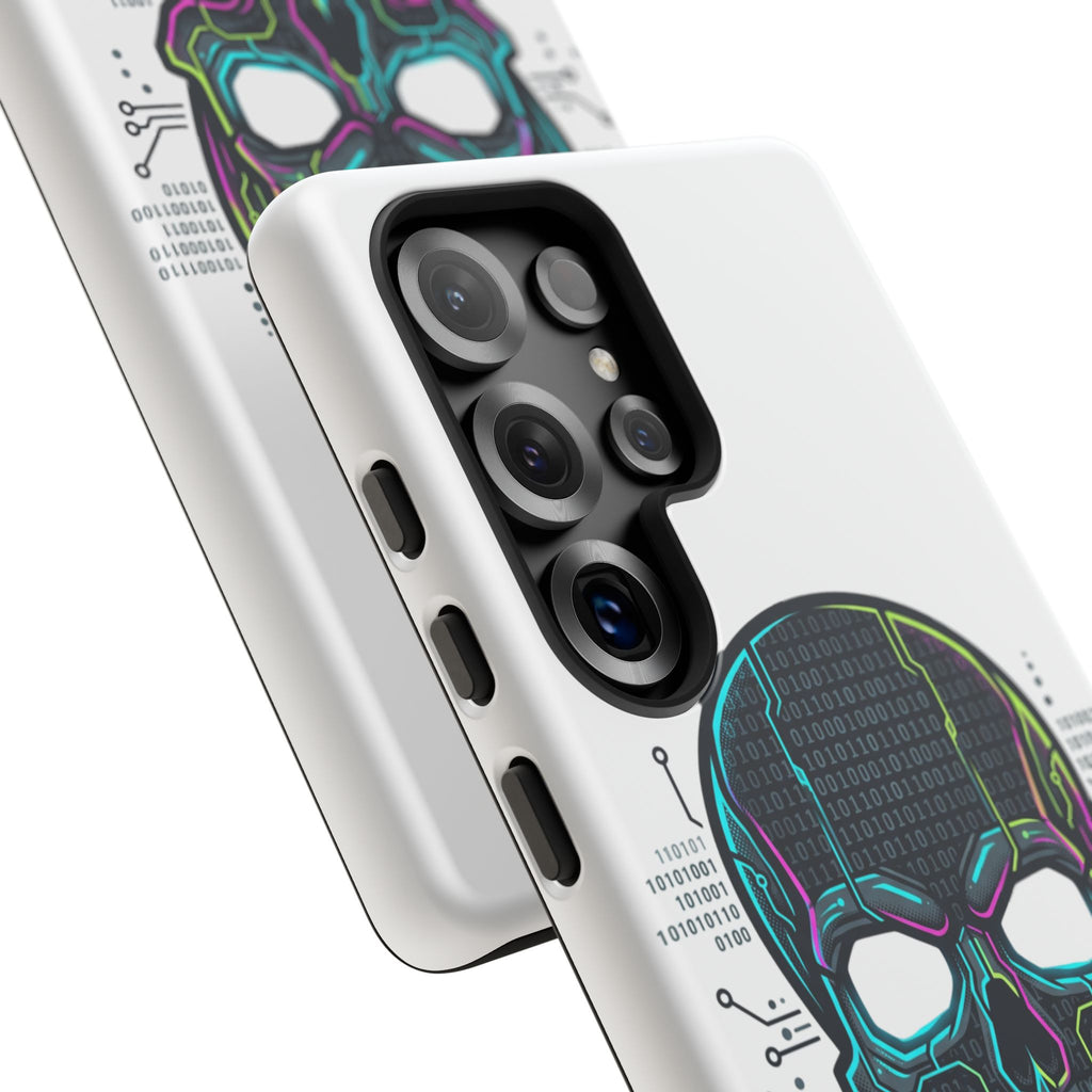 HACK THE SYSTEM Tough Cases — Protective Phone Case with Bold Slogan