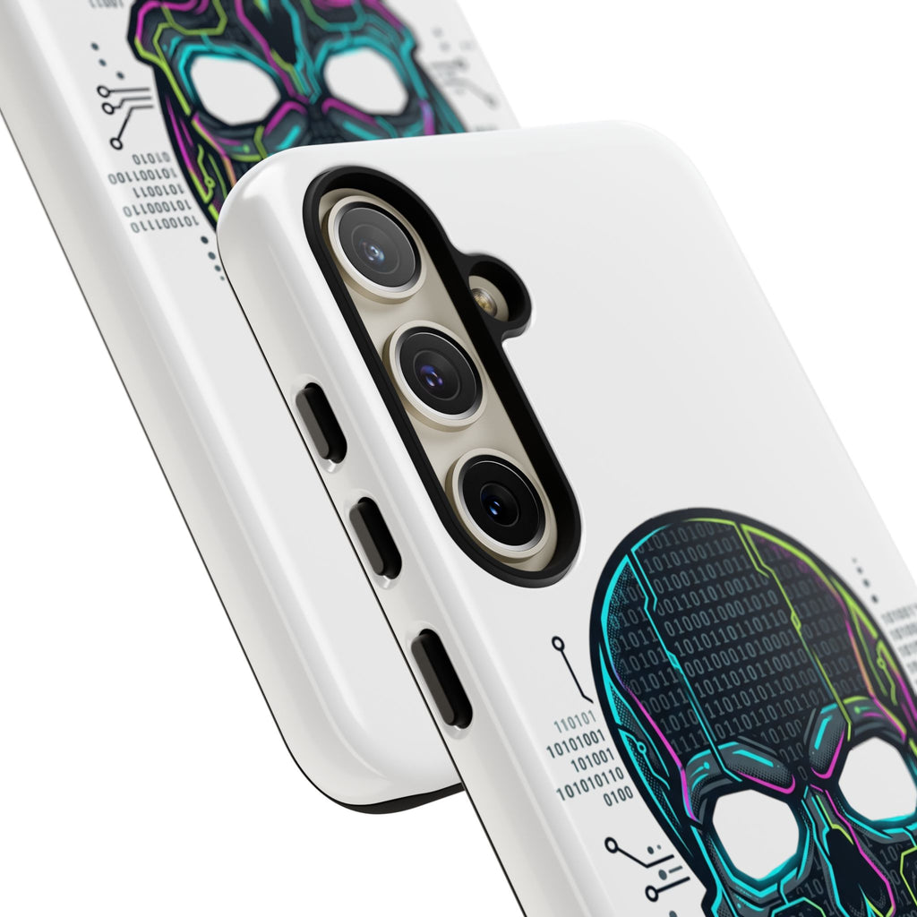 HACK THE SYSTEM Tough Cases — Protective Phone Case with Bold Slogan