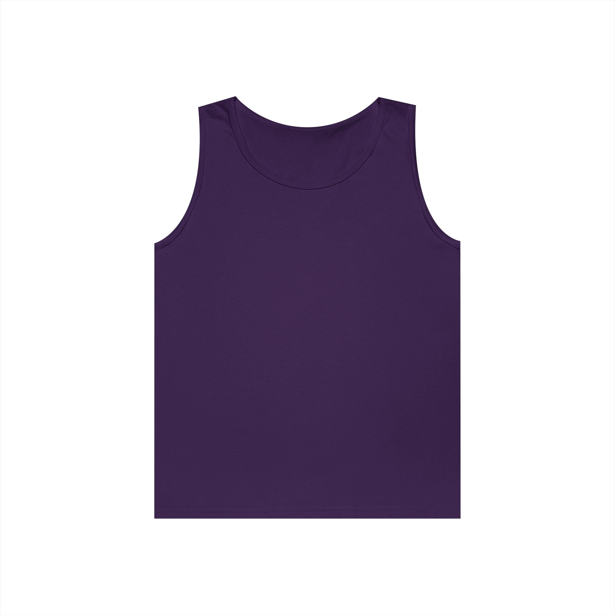 Science Atom Tank Top — Purple Neon Atomic Graphic Sleeveless Tee