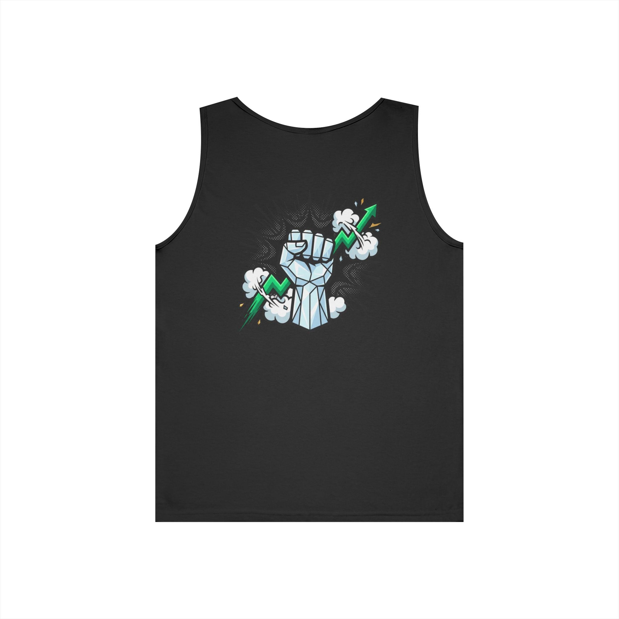 Tank Top — Power Fist Graphic Tank Top (Rising Arrow)