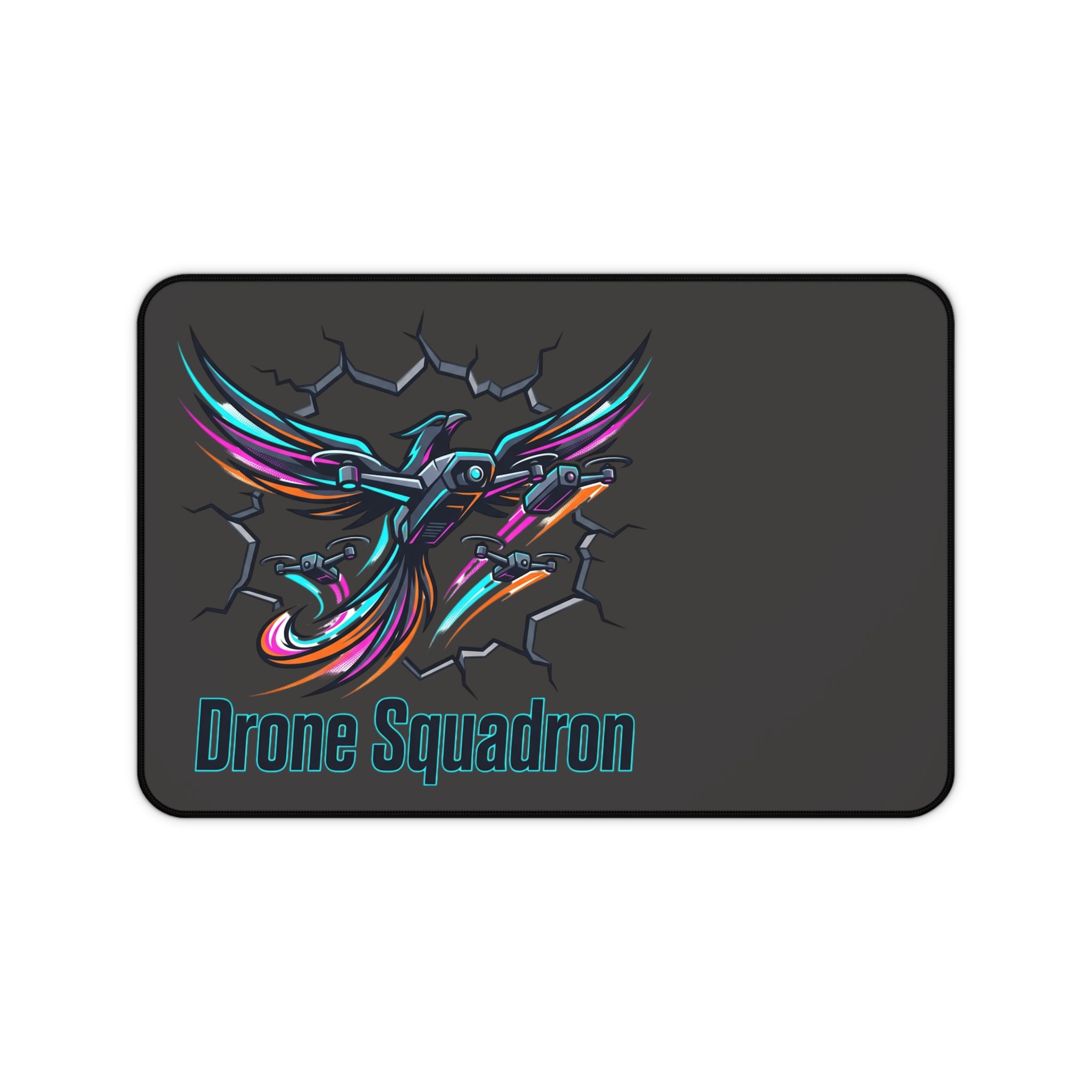 Drone Squadron Desk Mat — RGB Drone Gaming Mouse Pad