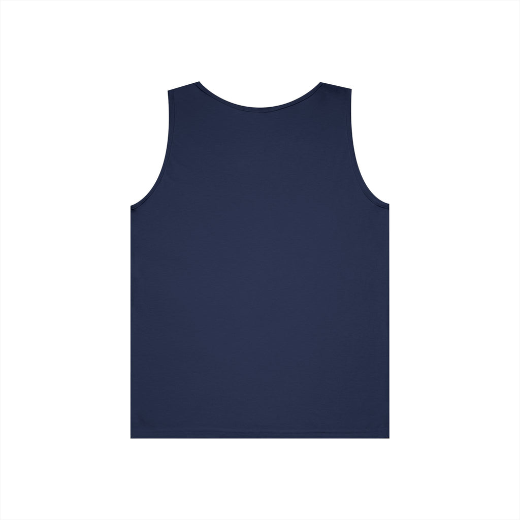 Atomic Vibe Tank Top — Neon Purple Science Atom Graphic