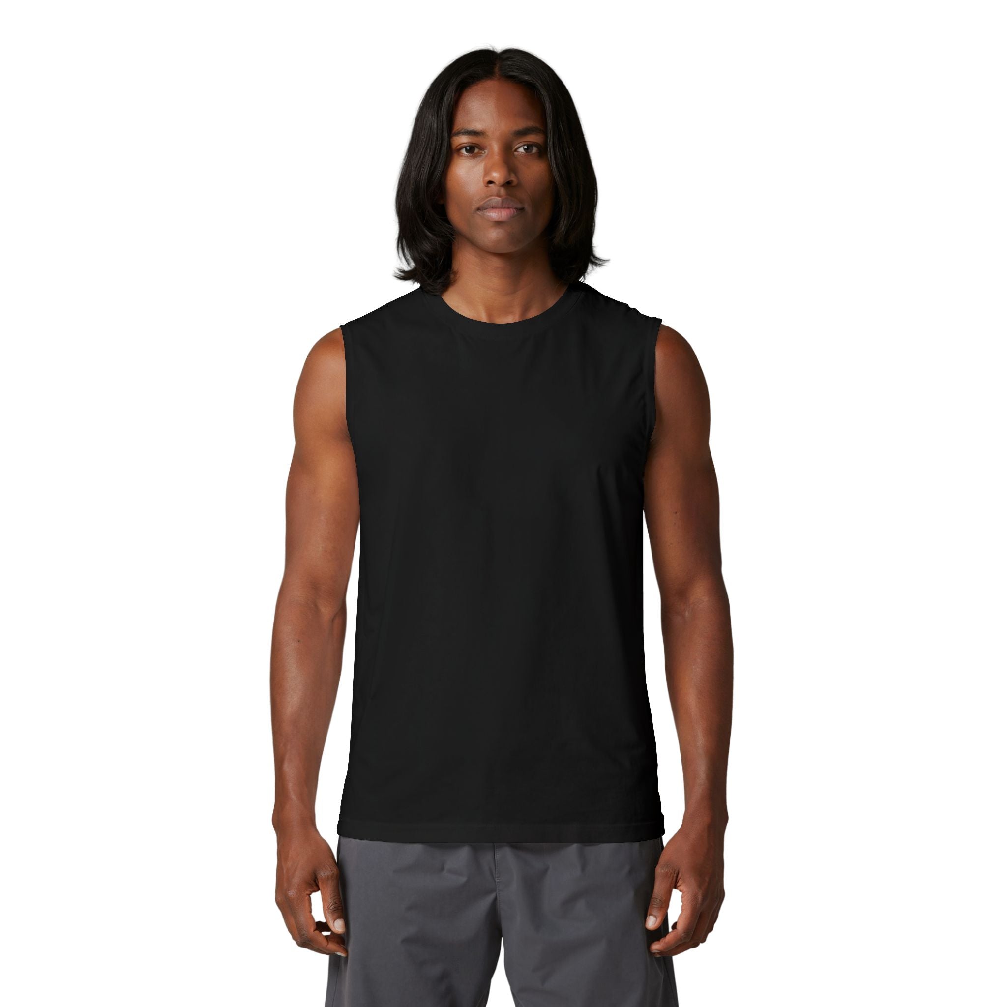 Linux Dev Penguin Muscle Tank — Retro Lightning Tech Tank Top