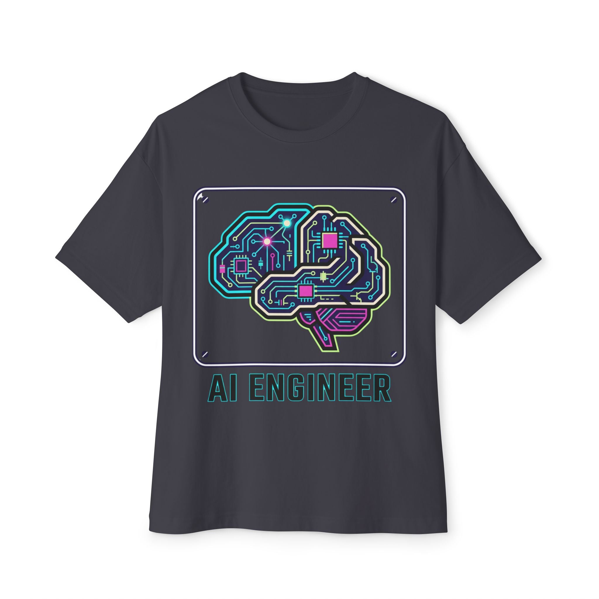 AI Engineer brain circuit tee | T-Shirt