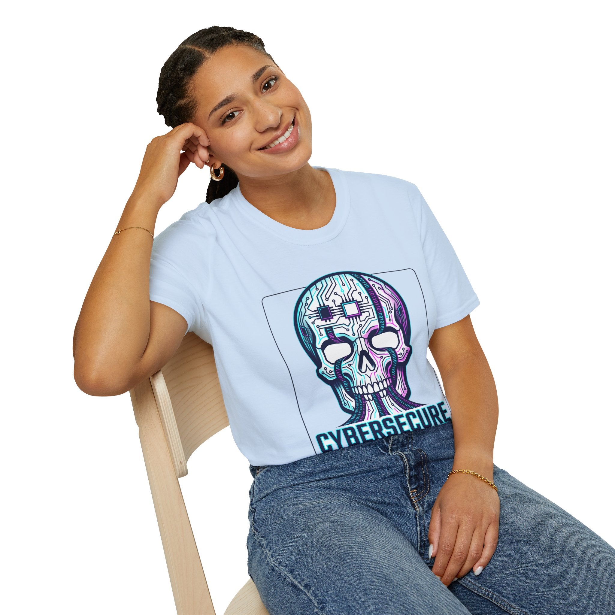 Cybersecure Skull T-Shirt