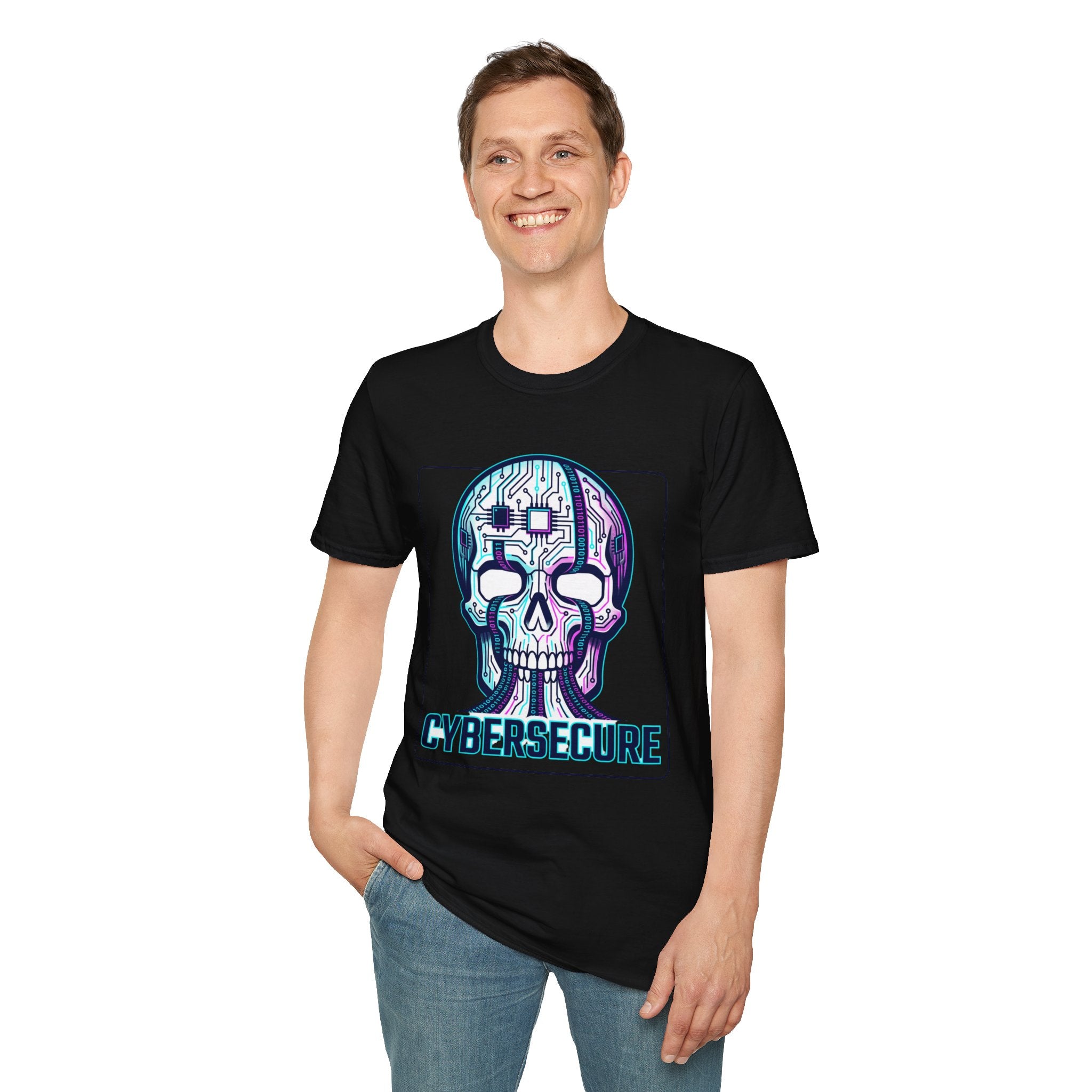 Cybersecure Skull T-Shirt