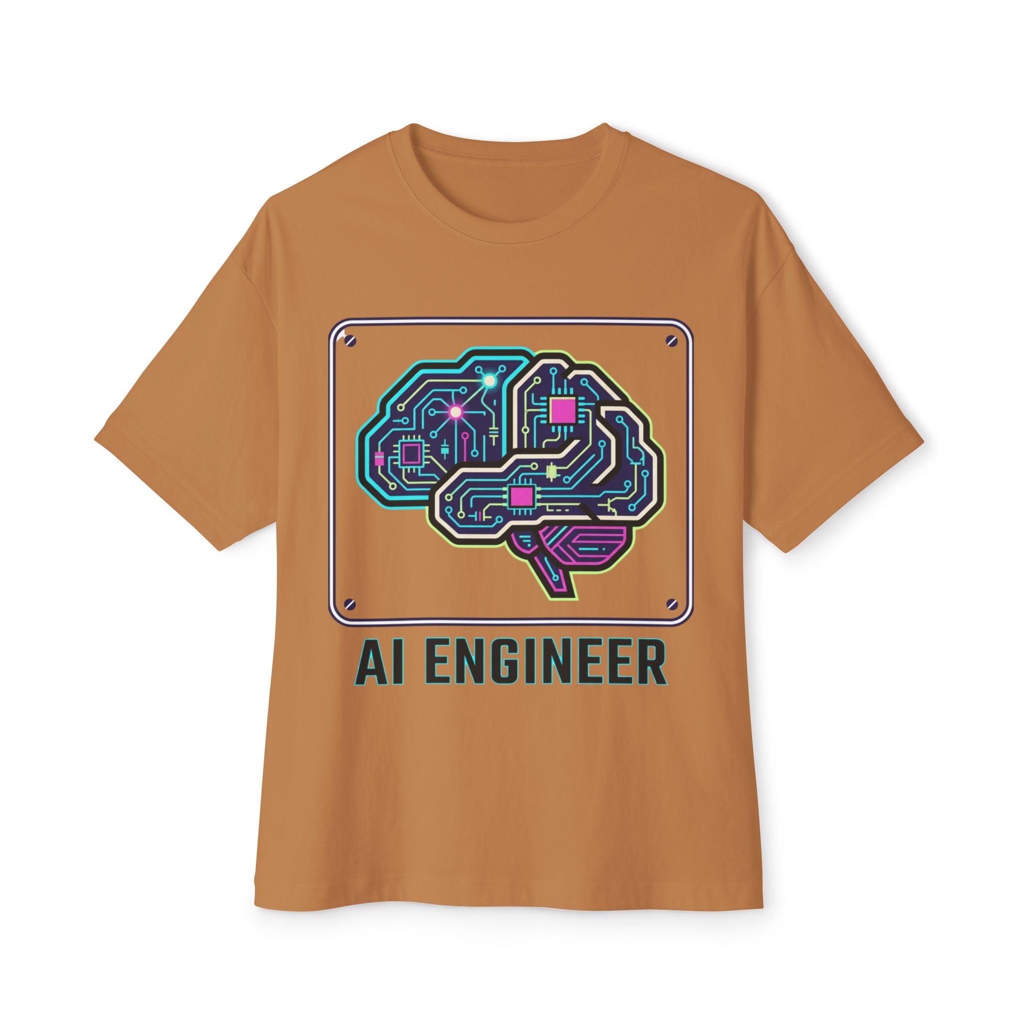 AI Engineer brain circuit tee | T-Shirt