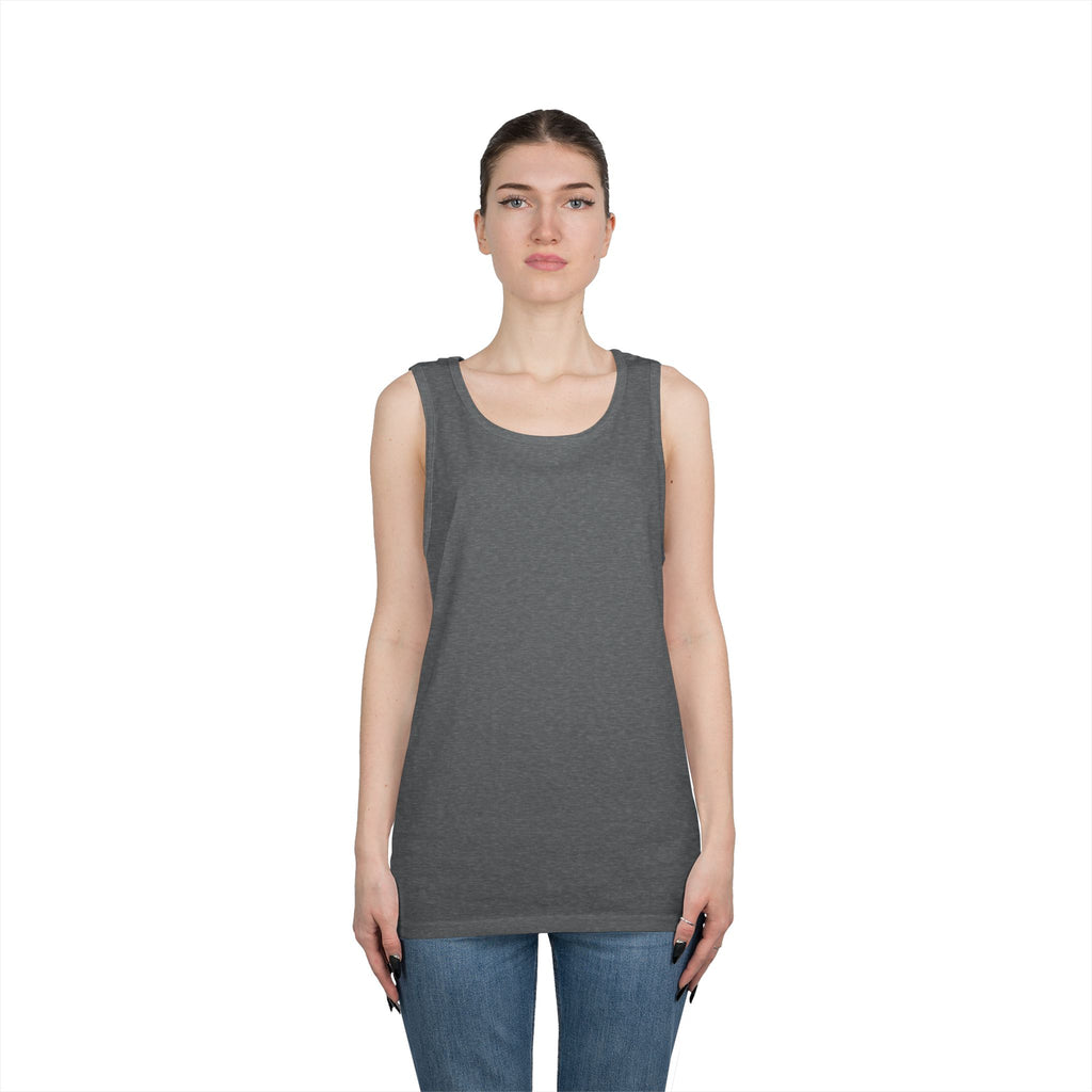 Science Atom Tank Top — Purple Neon Atomic Graphic Sleeveless Tee